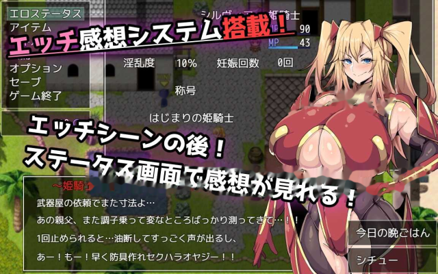 公主骑士西尔维娅/姫騎士シルヴィア AI汉游戏截图3