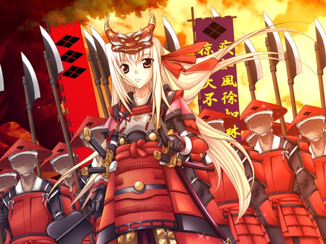 戦極姫2～戦乱の世、群雄嵐の如く～游戏截图3