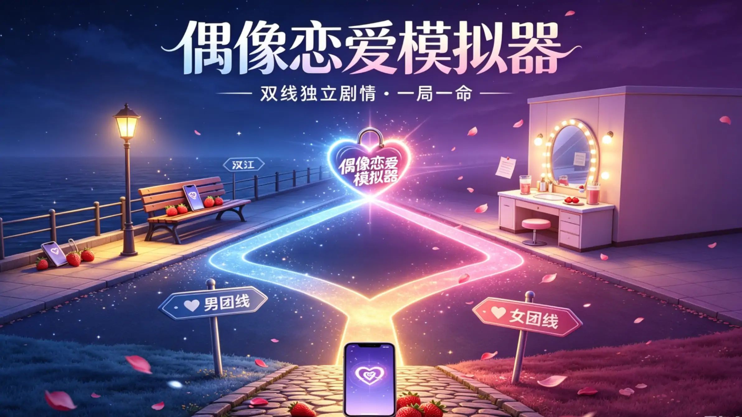 偶像恋爱模拟器（与爱豆谈恋爱）游戏截图3